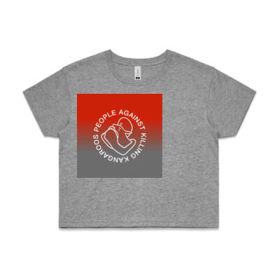 Cut Off T-Shirt - WO'S CROP TEE Thumbnail